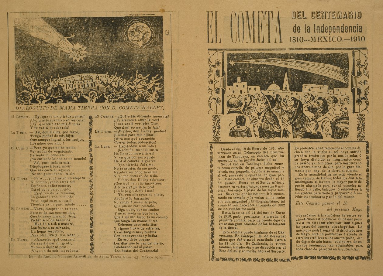 Kometen af José Guadalupe Posada