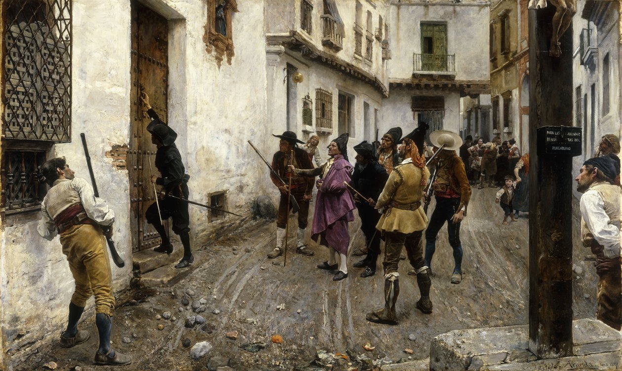 Retfærdigheden sejrer, 1887 af Jose Jimenes Aranda