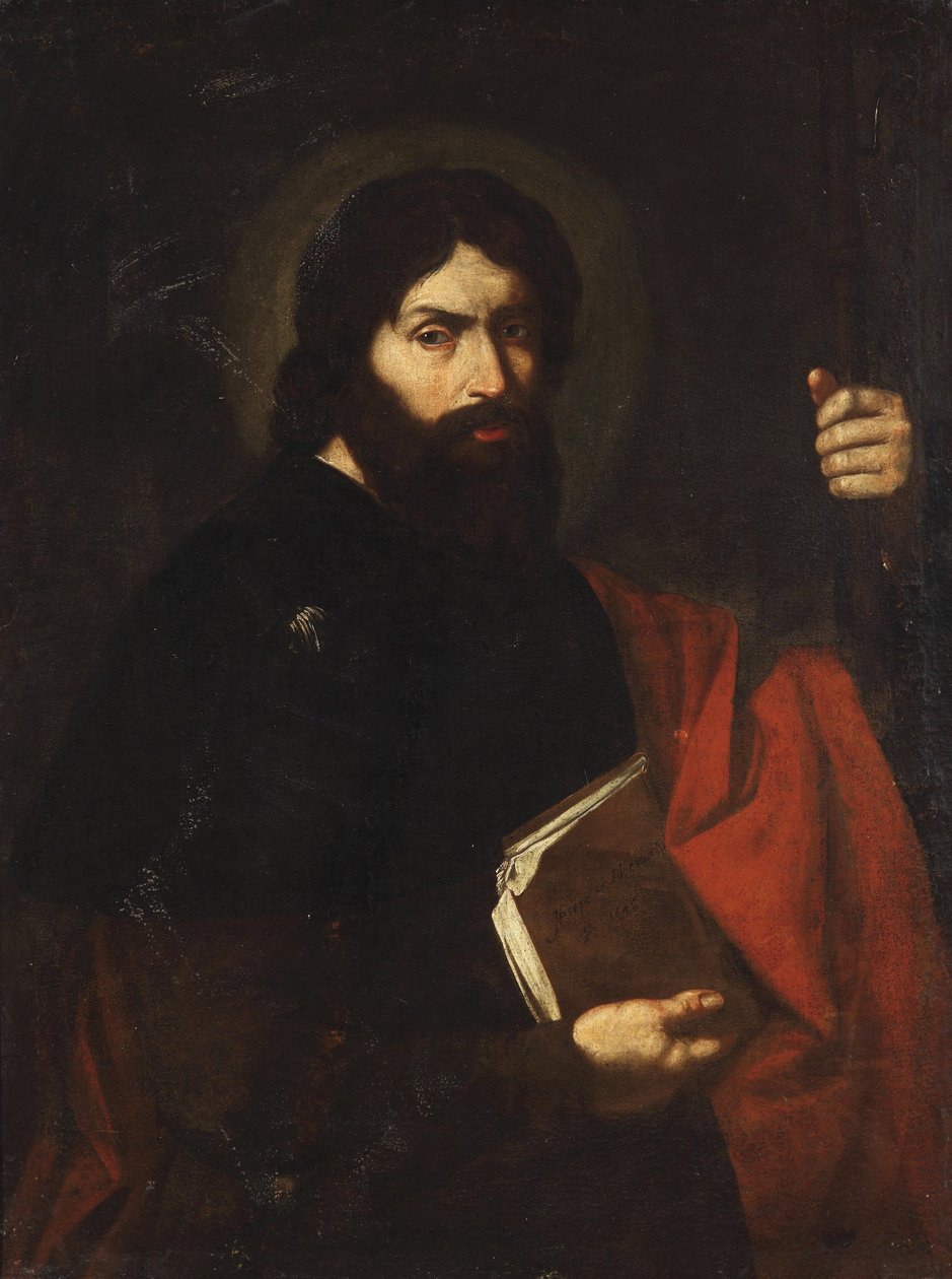 Apostlen Sankt Jakob den Store af Jose de Ribera