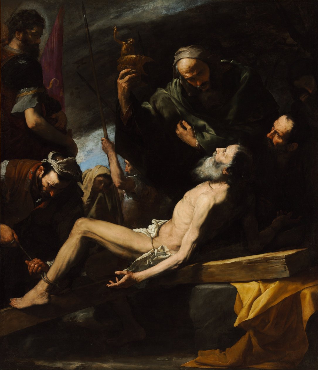 Sankt Andreas martyrium af Jose de Ribera