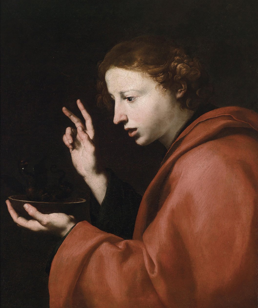 Sankt Johannes Evangelisten af Jose de Ribera