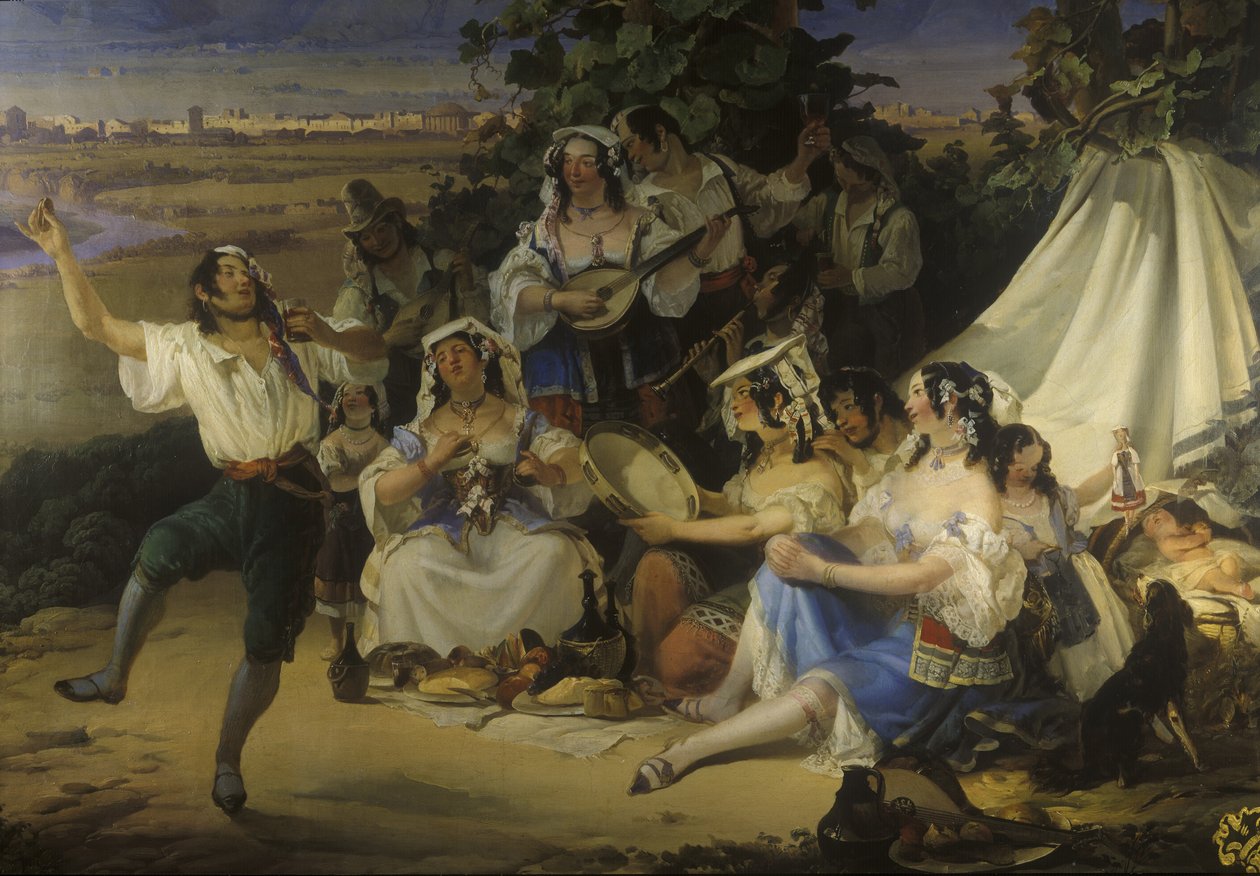 Torino, Monte Superga, 1850