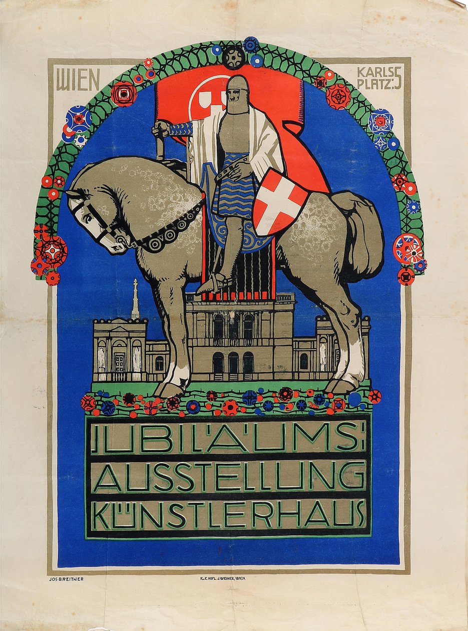 Jubilæumsudstilling Wien Künstlerhaus, 1908. af Josef Breitner