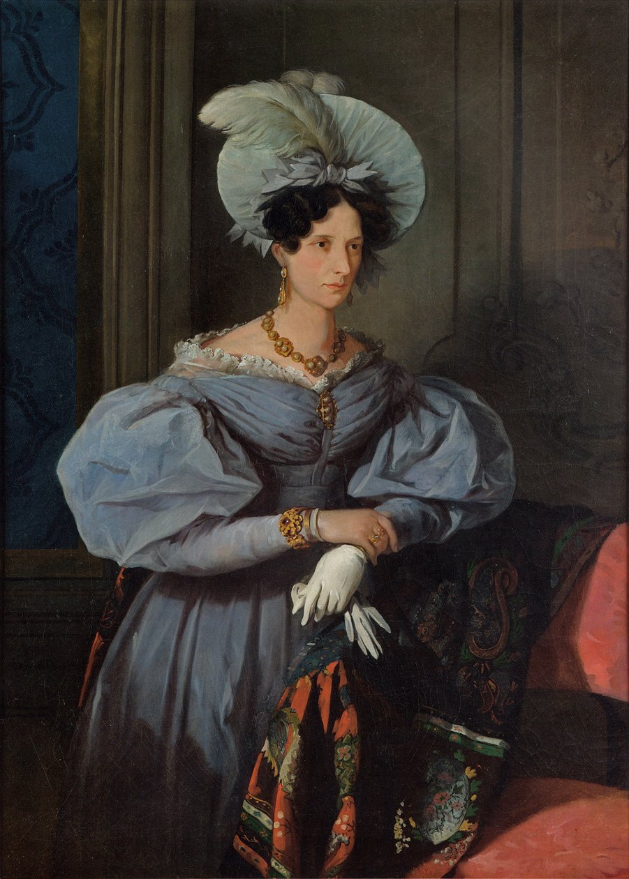 Anna von Hell af Josef Danhauser