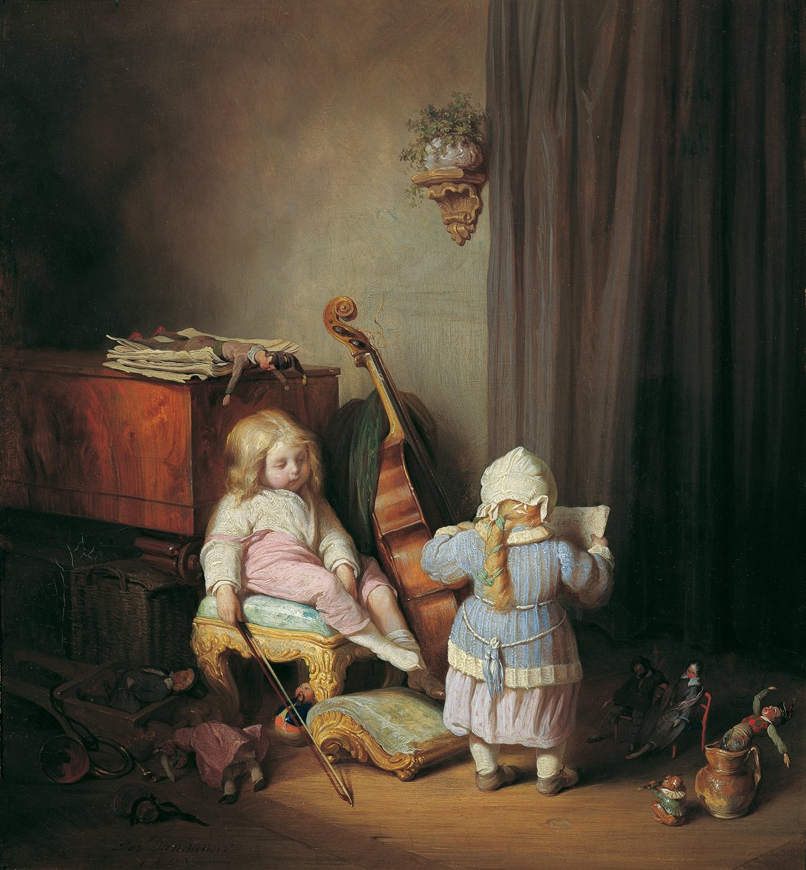 De små virtuoser af Josef Danhauser