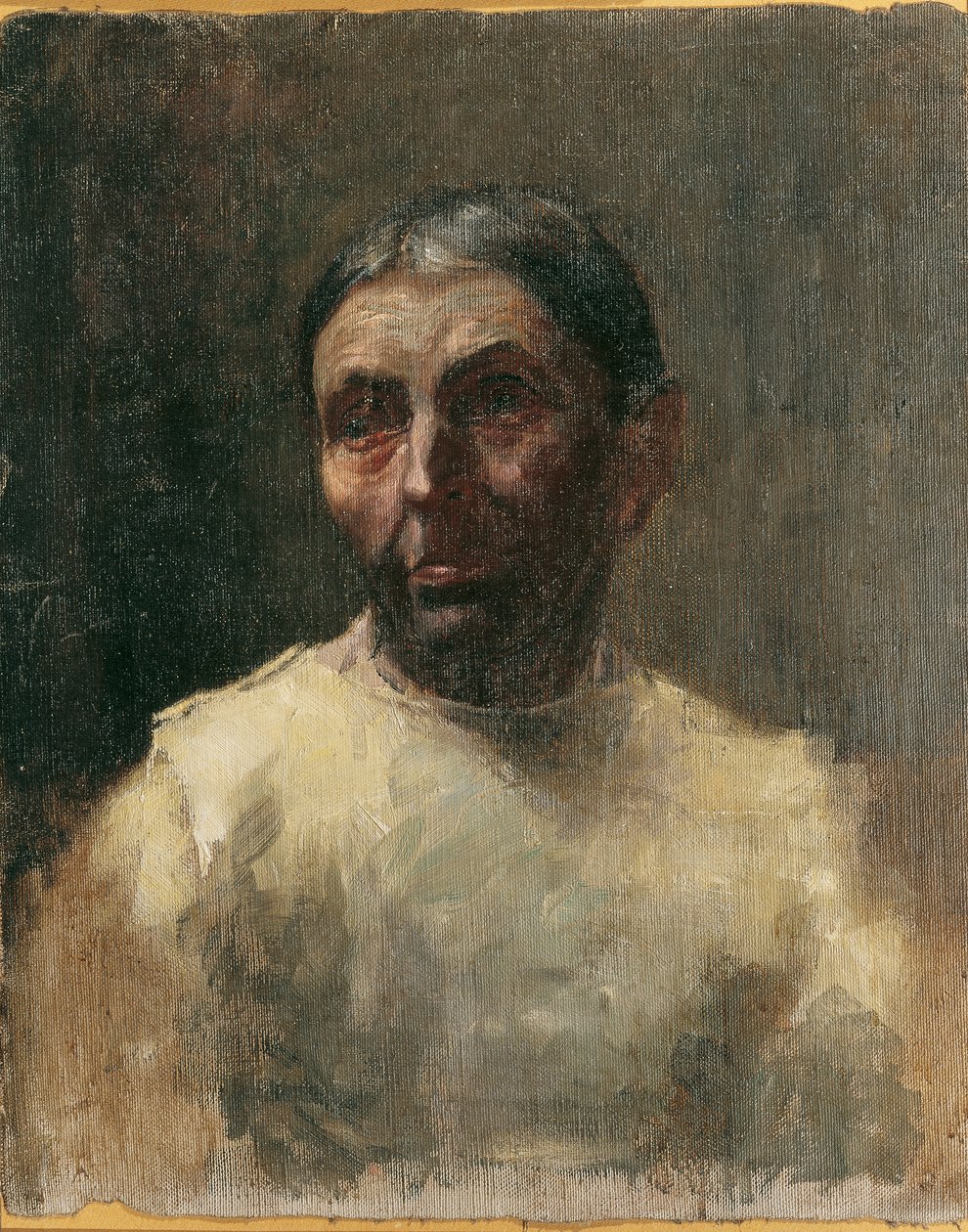 Gammel dame af Josef Engelhart