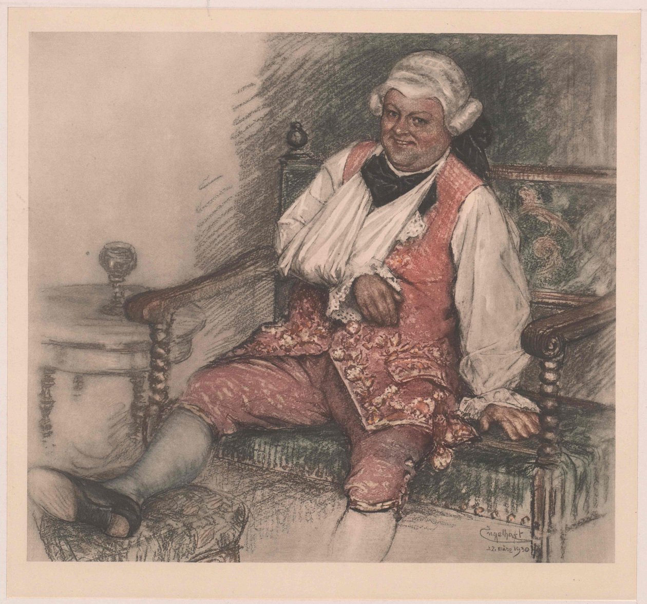 Richard Mayr af Josef Engelhart