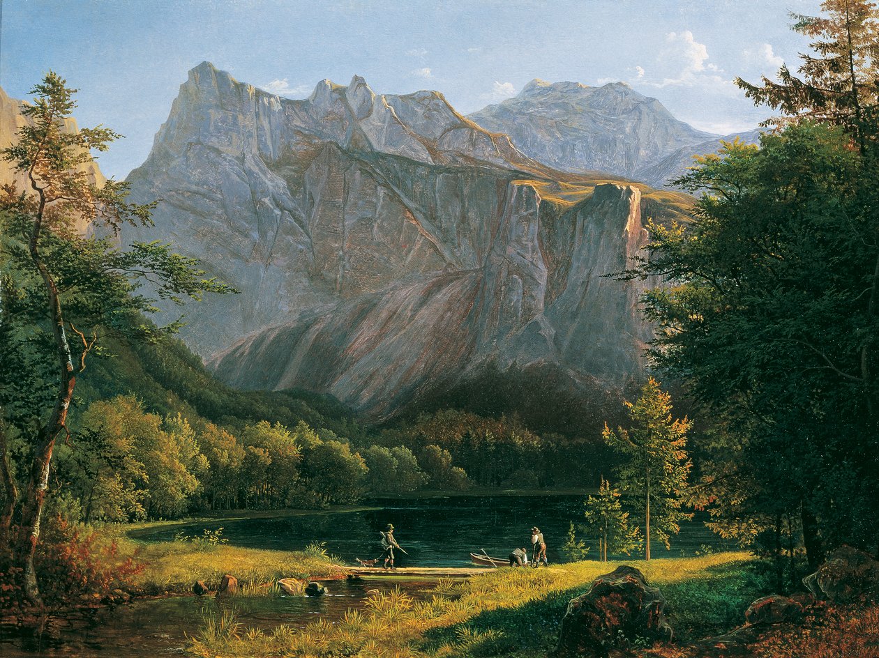 Den bagerste Langbathsee af Josef Feid