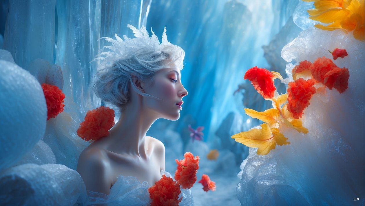 Dreamcore_Ice-World_01 af Josef Johann Michel