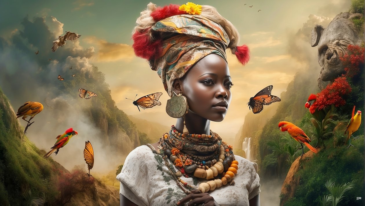 Dreamcore_dreamlike_scene-Africa_01 af Josef Johann Michel