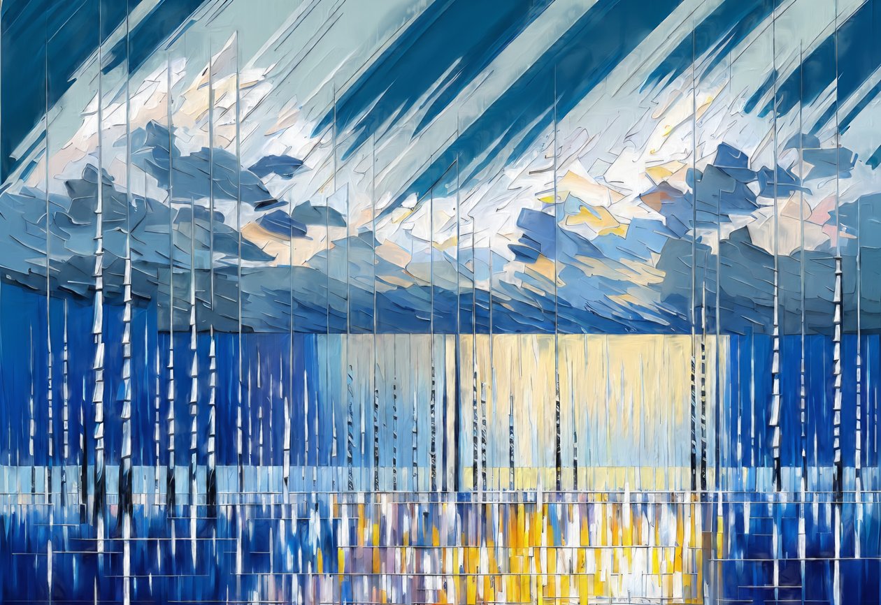 Waves_Sky_03 af Josef Johann Michel