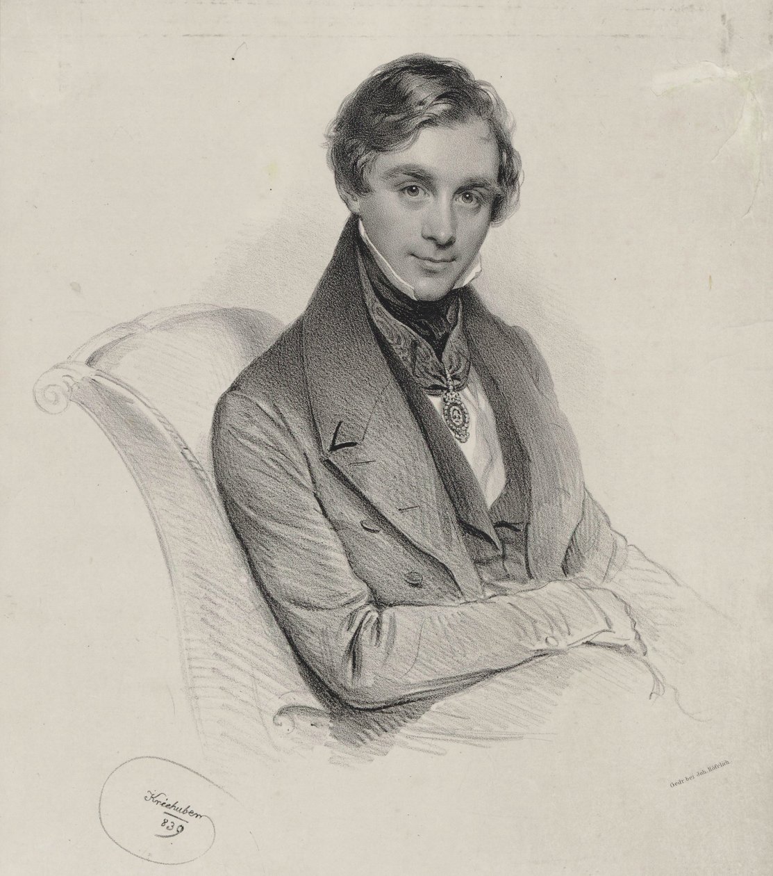BullLitho af Josef Kriehuber