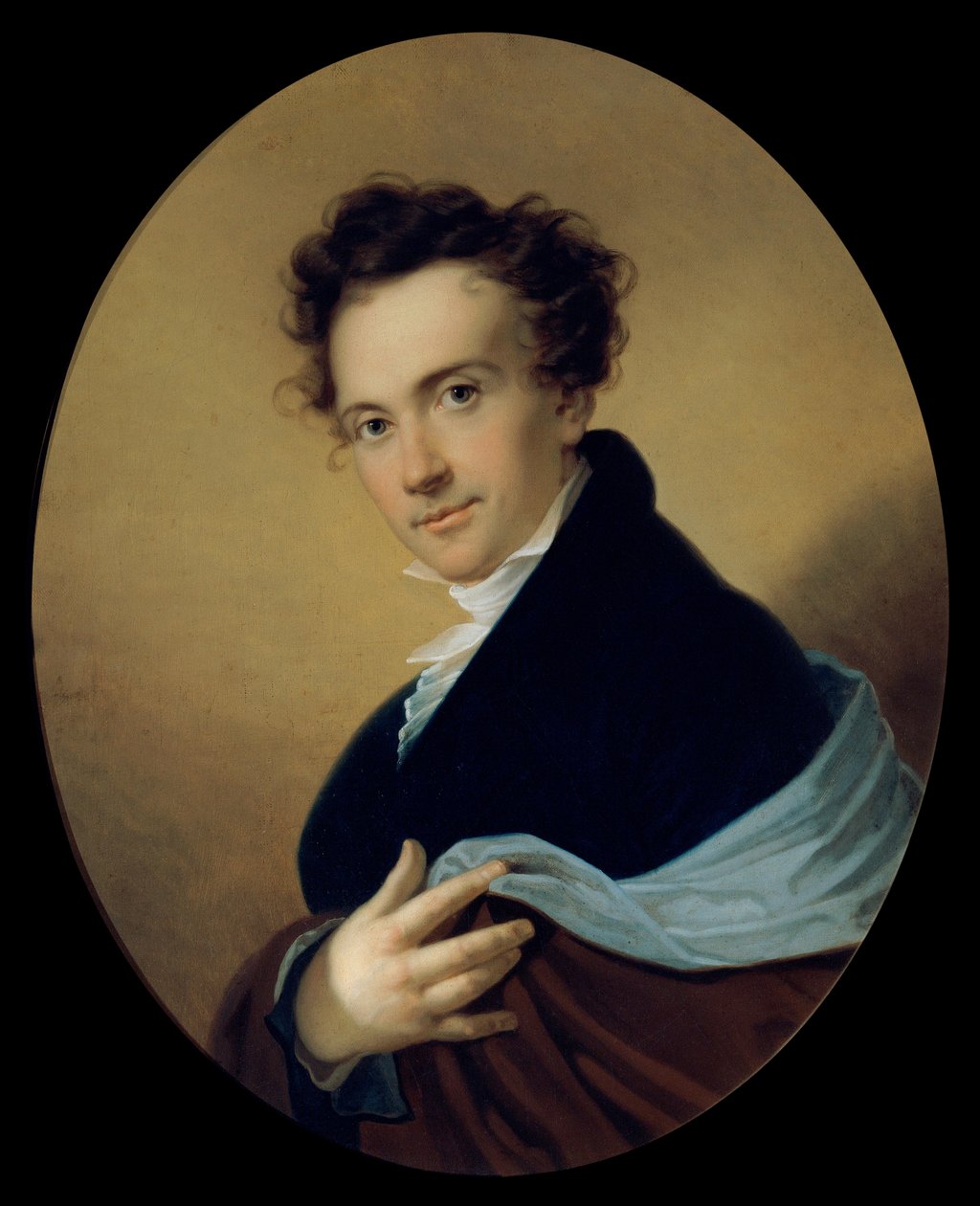 Selvportræt af Josef Lambert Denk