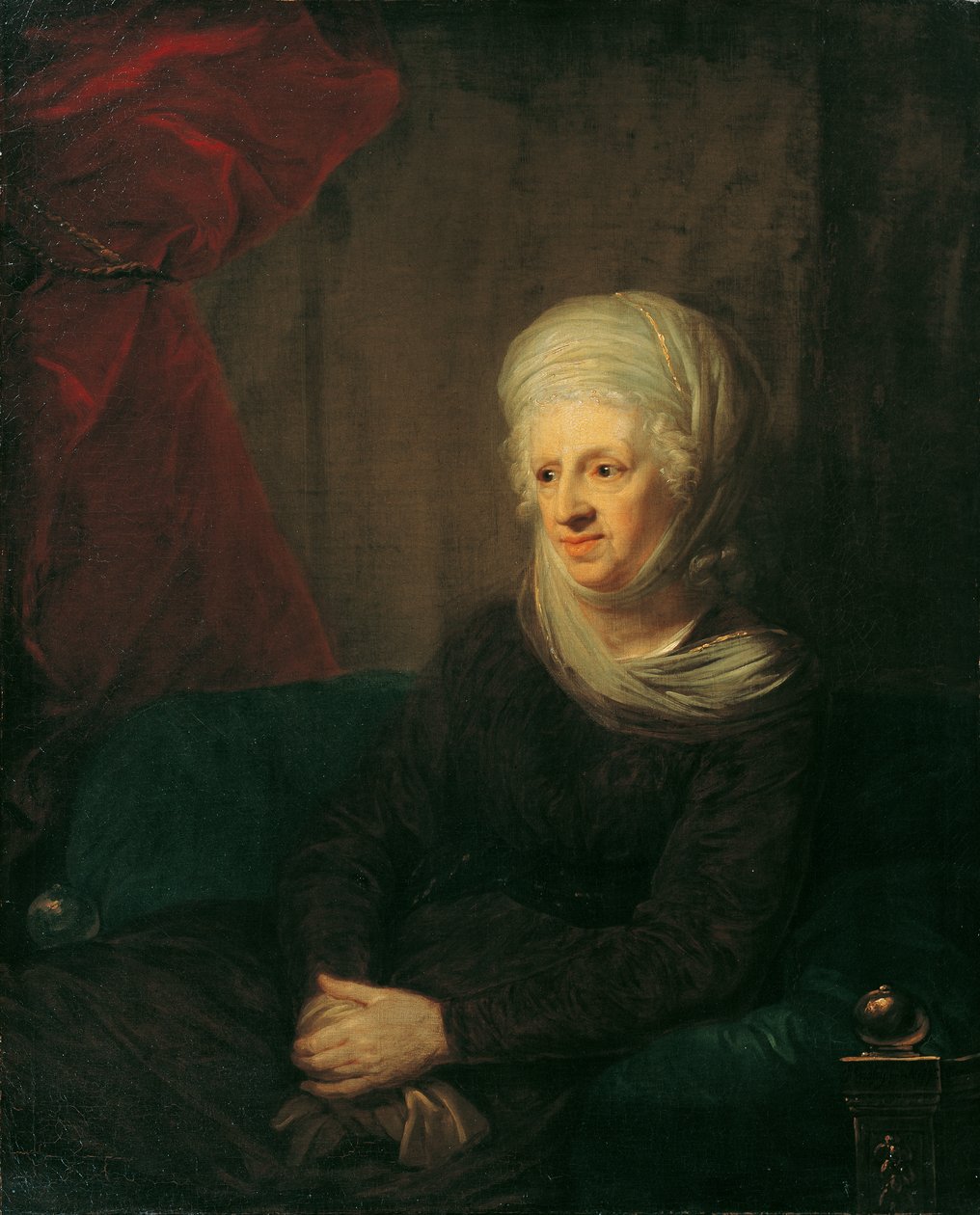 En gammel dame (Frau von Weinbrenner) af Josef Mathias Grassi