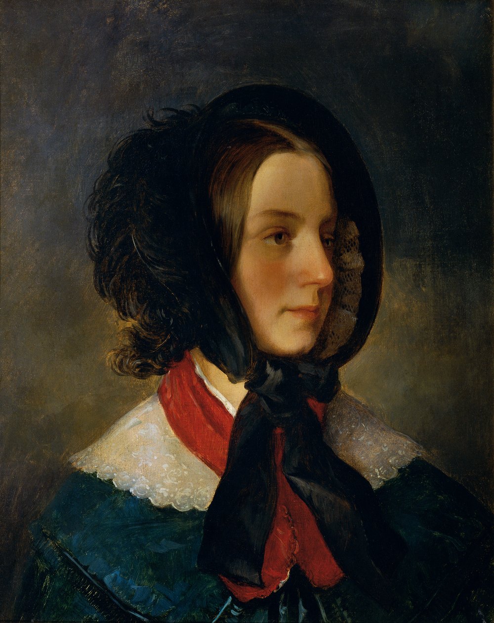 Kunstnerens kone af Josef Neugebauer