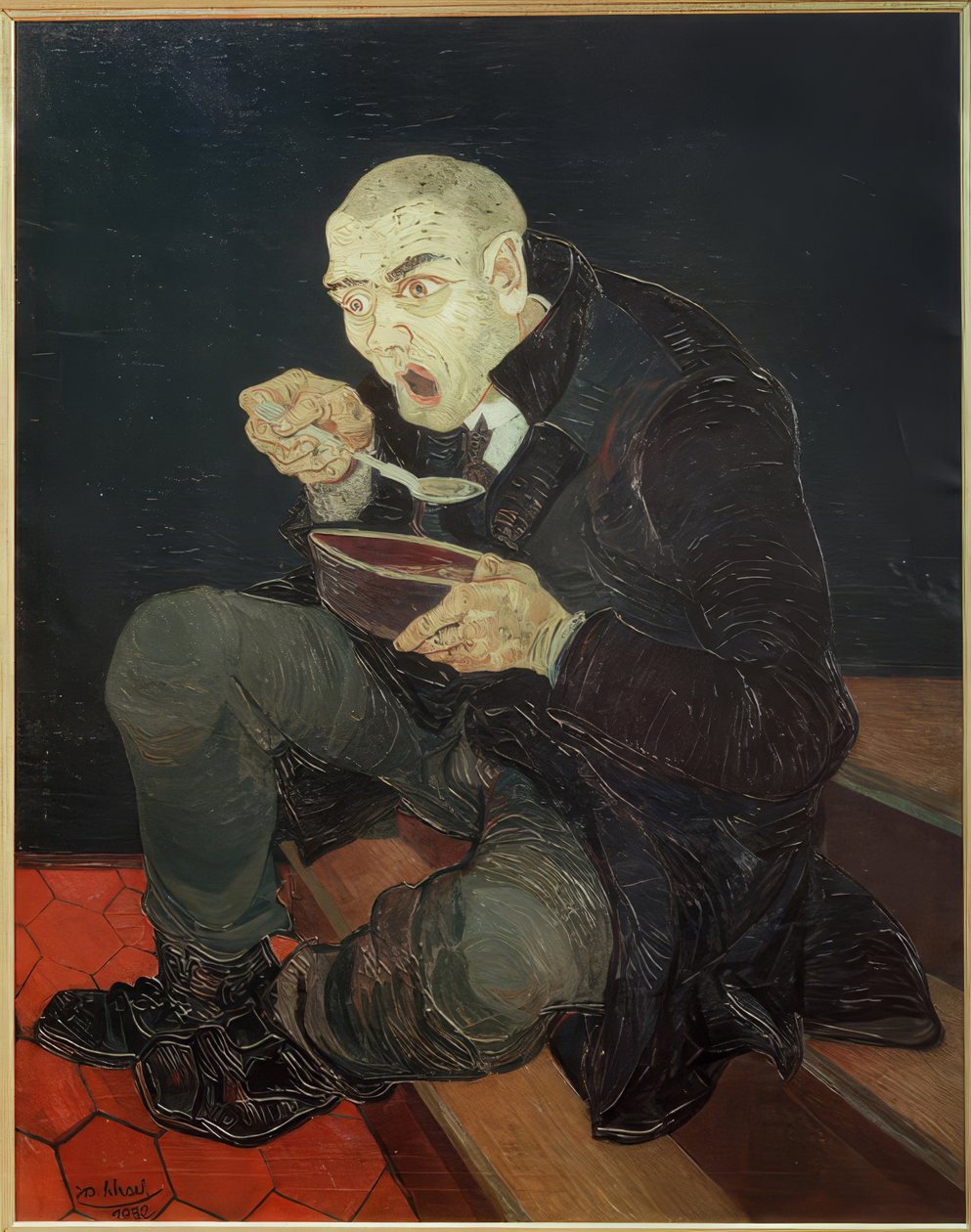 Suppe-spiser af Josef Scharl