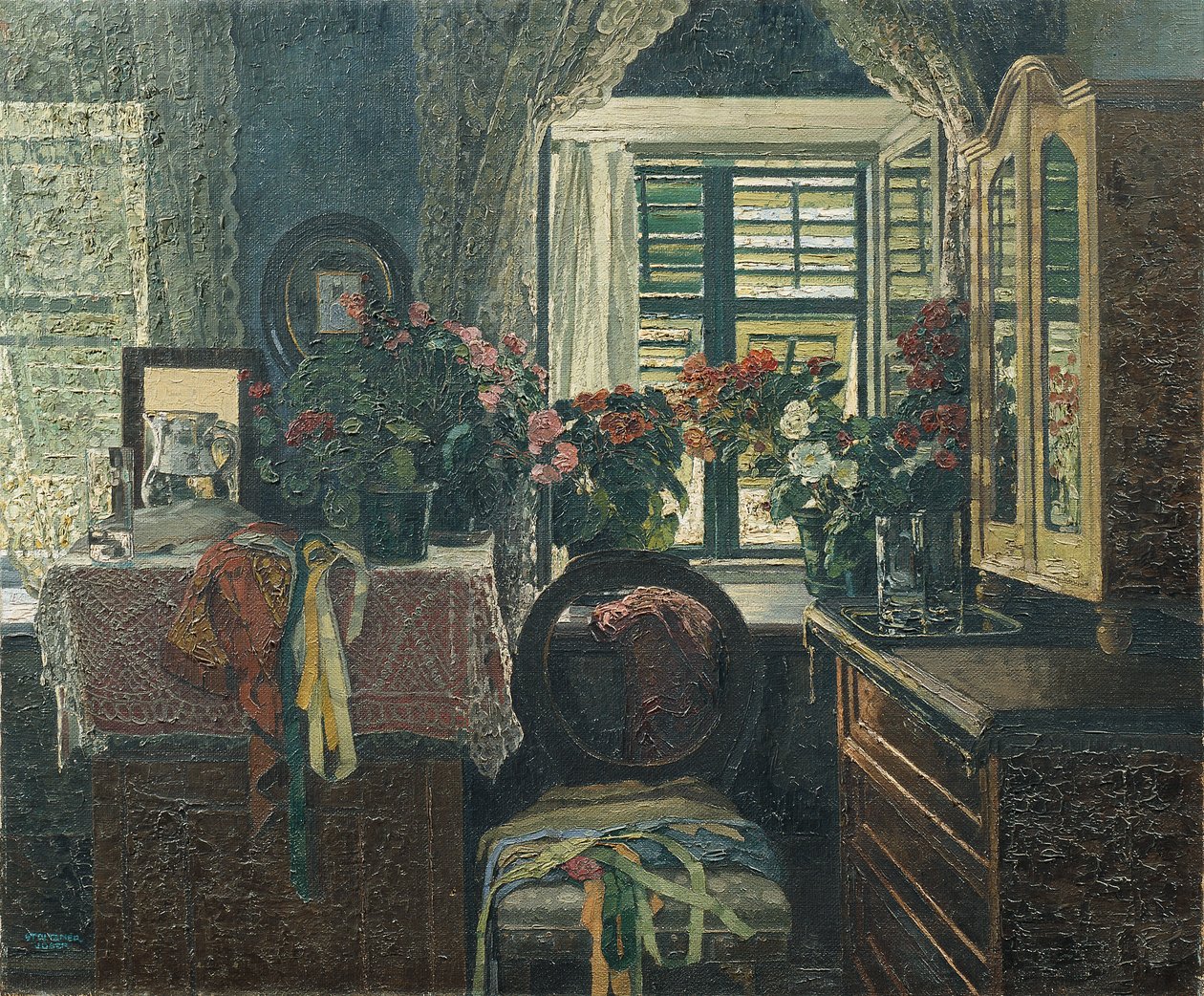 Interiør af Josef Stoitzner