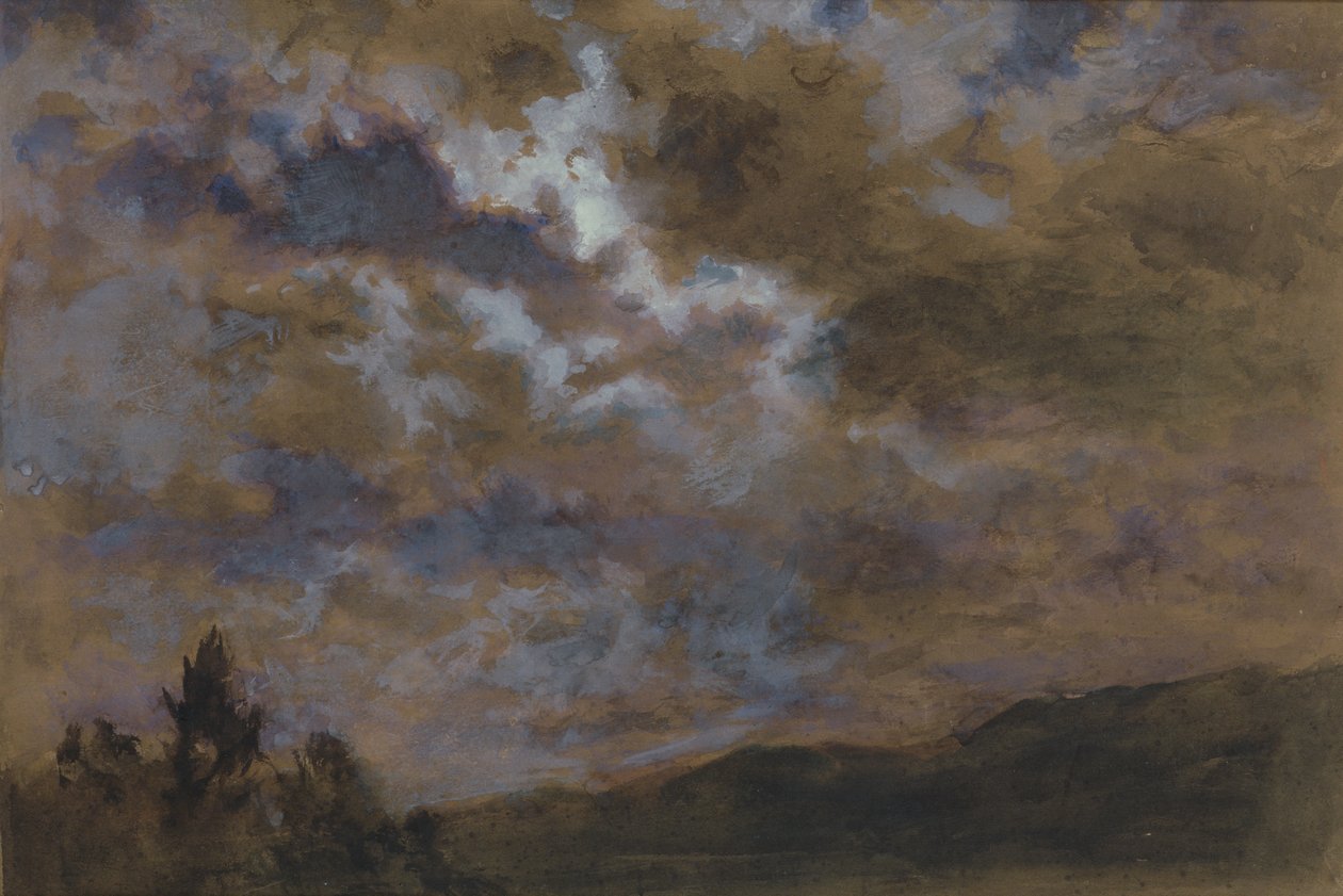 En mørkere himmel af Joseph Severn