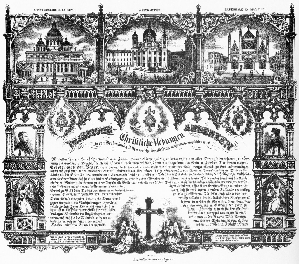 Christian Exercises, Missionary Mementos, 1852 af Joseph Bayer