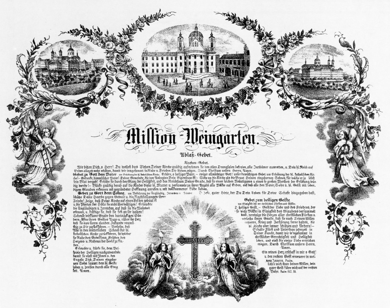 Mission Weingarten overbærenhedsbøn af Joseph Bayer