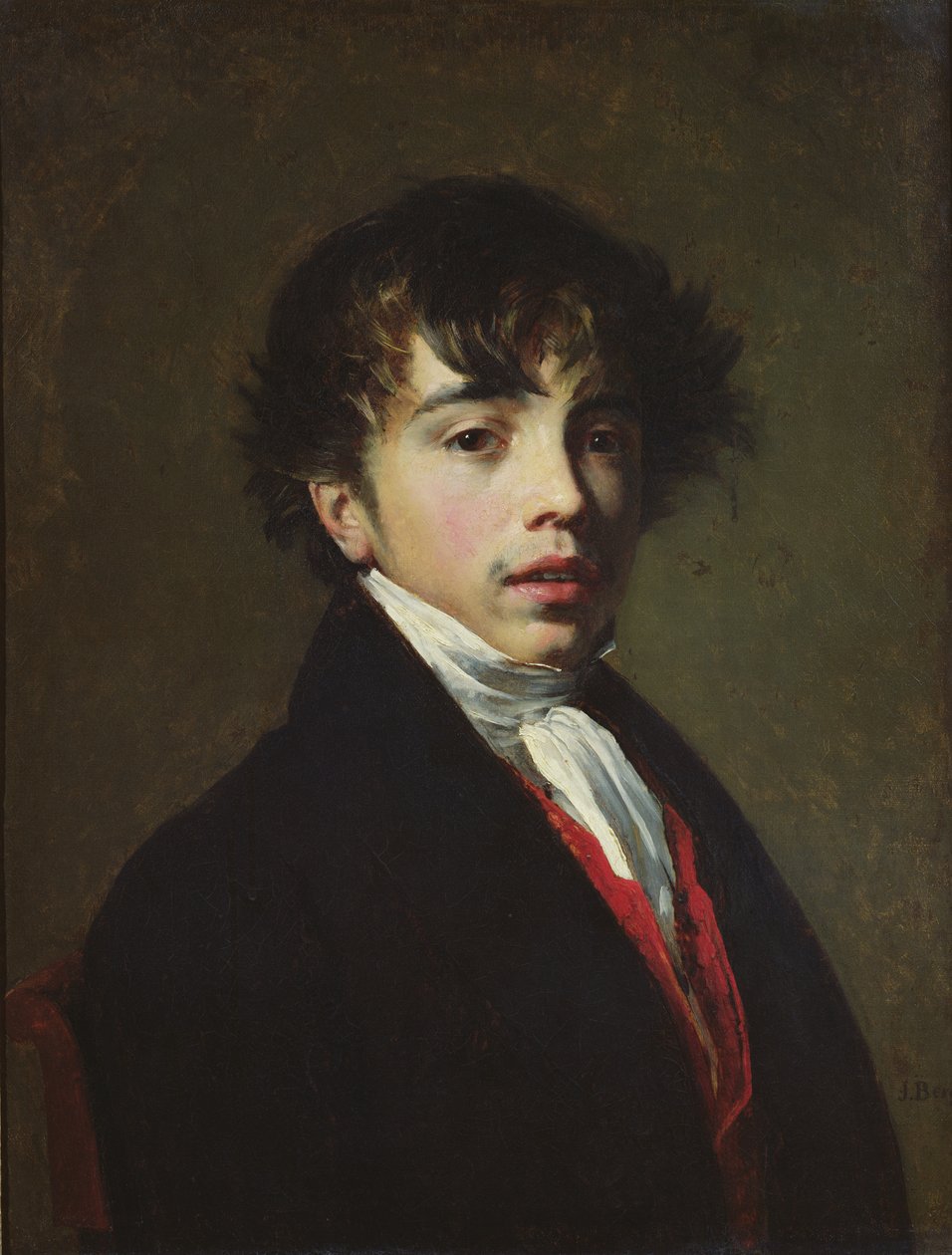 Portræt af en mand, ca. 1825 af Joseph Berger
