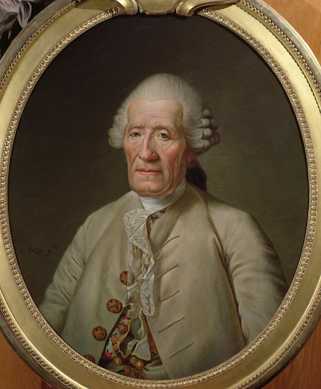 Jacques de Vaucanson (1709-82) 1784 af Joseph Boze