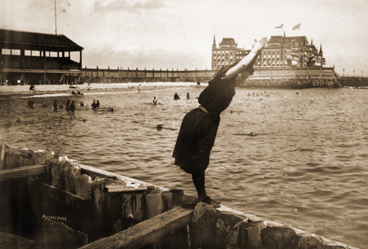 Manhattan Beach, 1887 af Joseph Byron