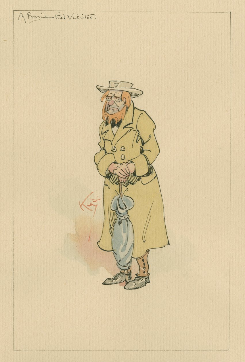 A Presidential Visitor, ca. 1920
