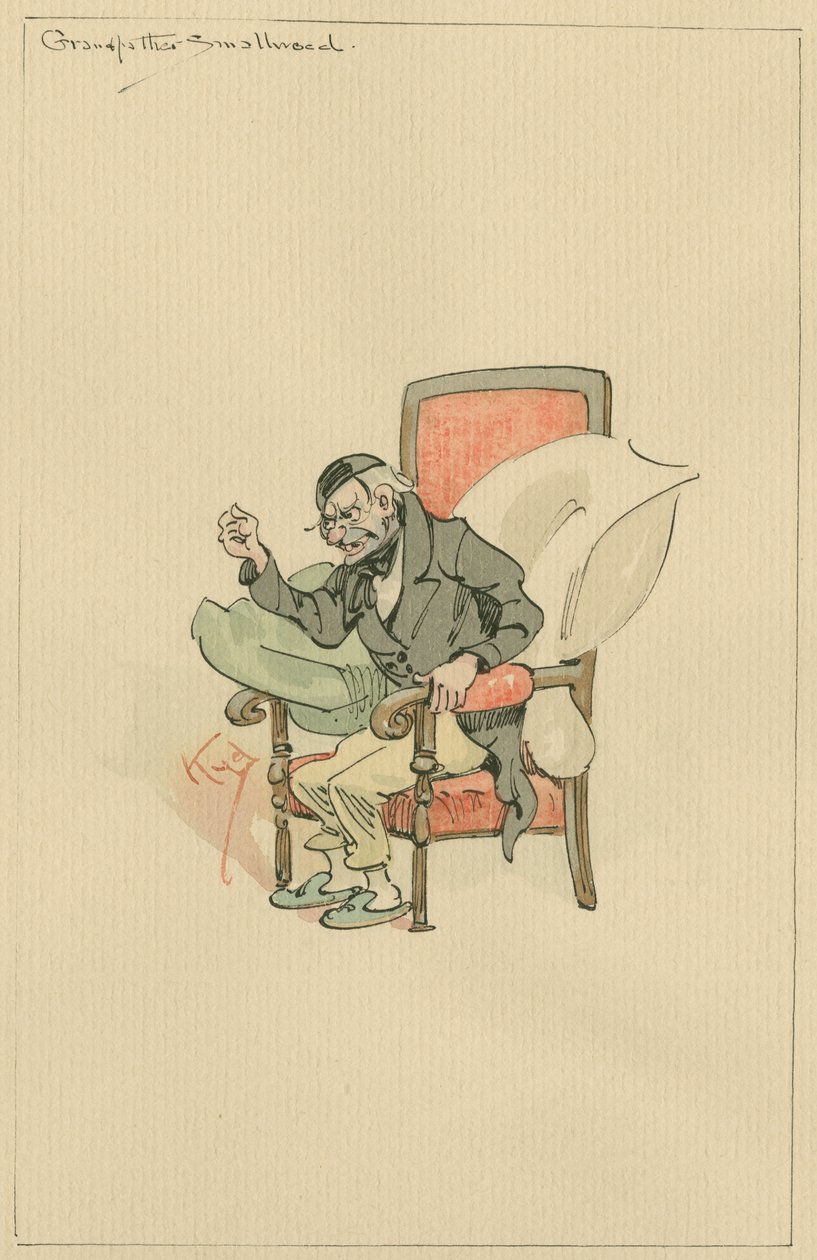 Bedstefar Smallweed, ca. 1920