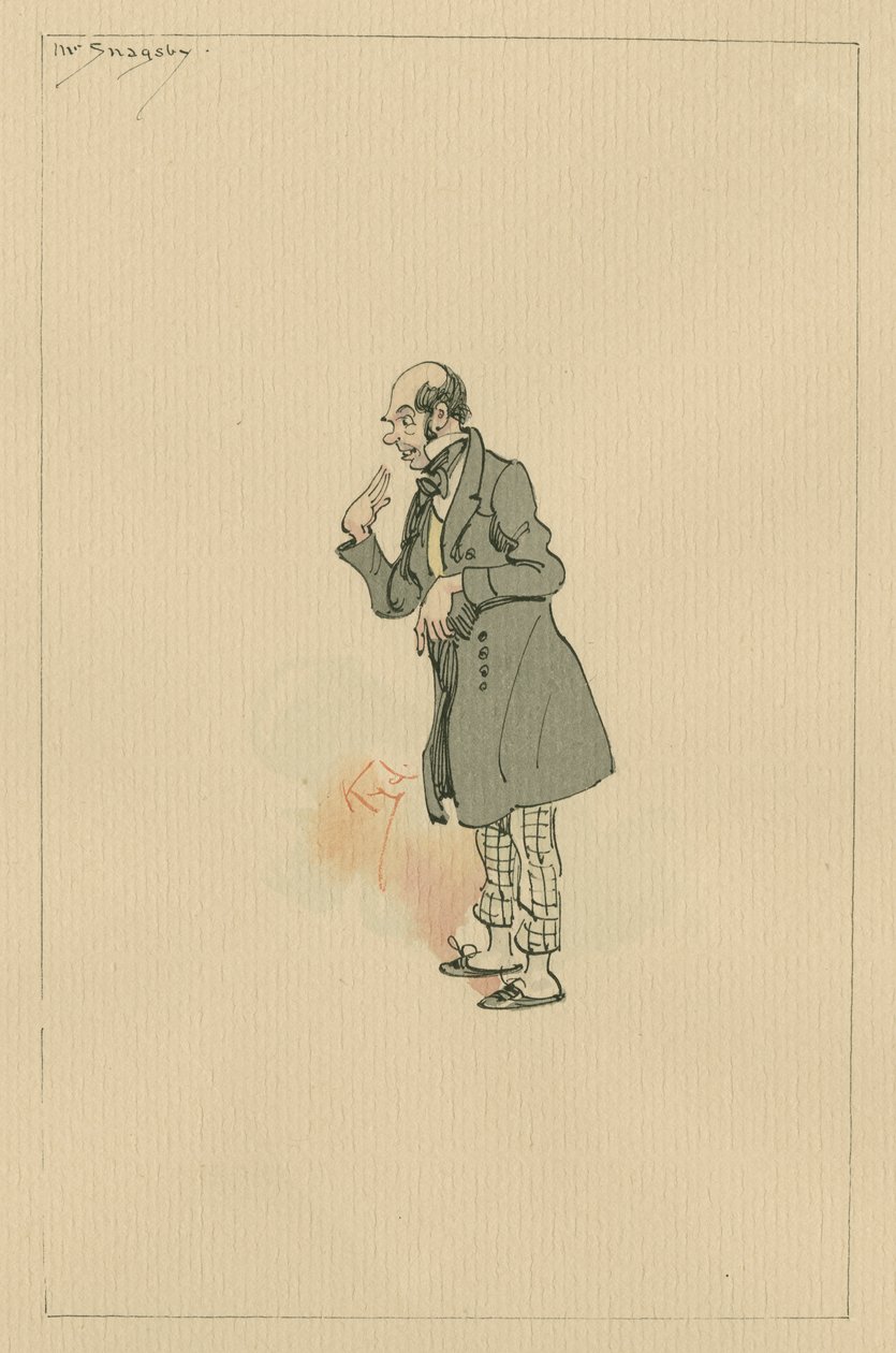Mr Snagsby, ca. 1920