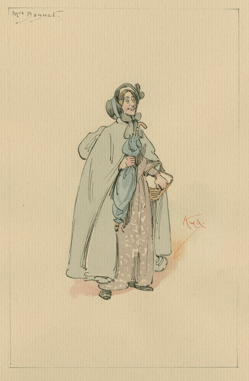 Fru Bagnet, ca. 1920