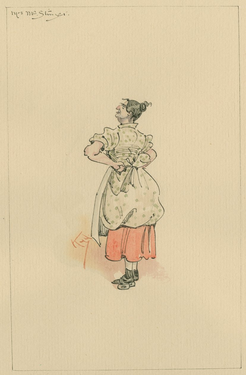 Mrs MacStinger, ca. 1920