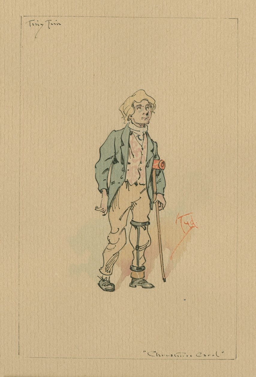 Tiny Tim - A Christmas Carol, ca. 1920