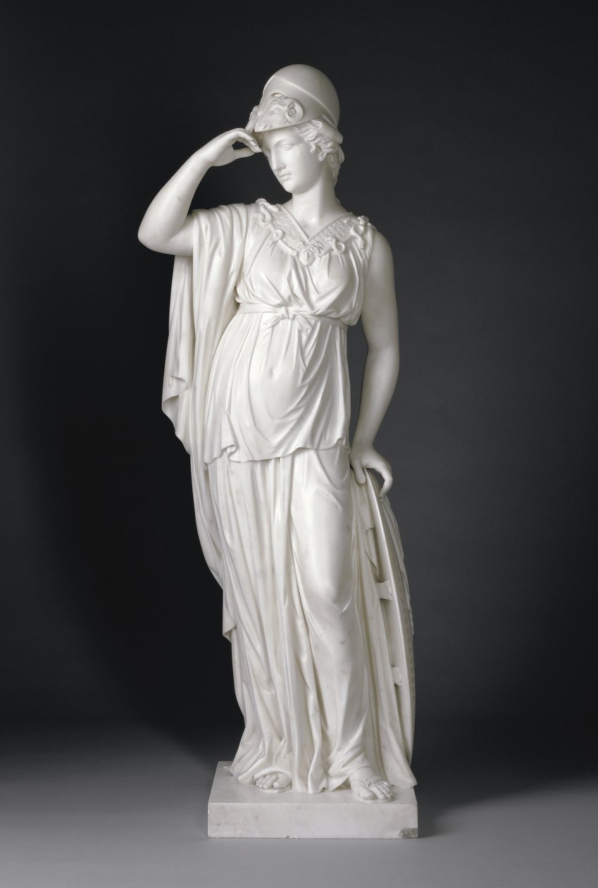 Minerva, 1775 (marmor) af Joseph Francis Nollekens