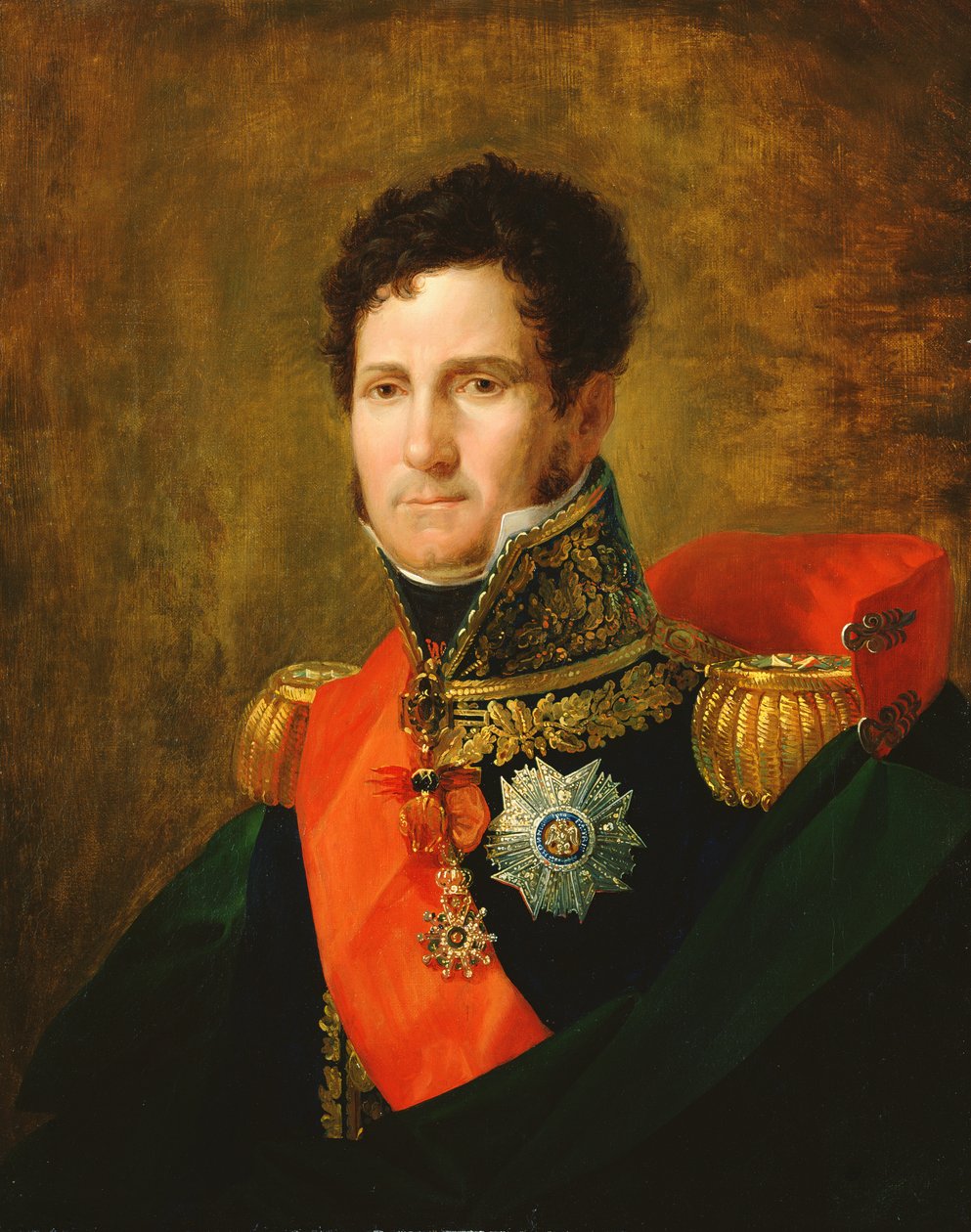 Portræt af Felix Baciocchi (1762-1841) ca. 1805 af Joseph Franque