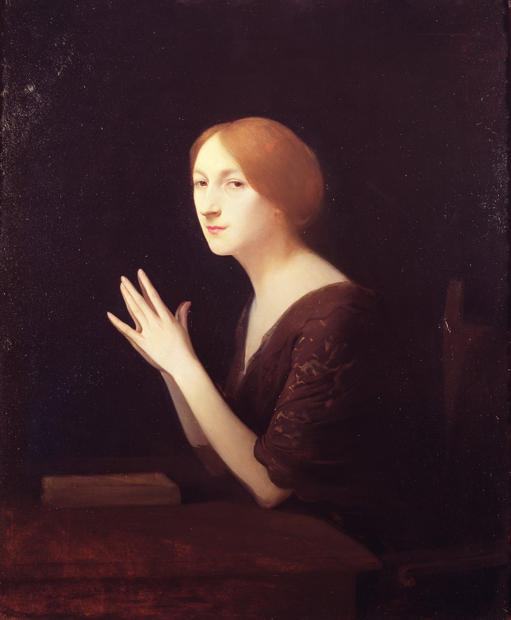 Portræt af Marguerite Moreno (1871-1948) før 1899 af Joseph Granie