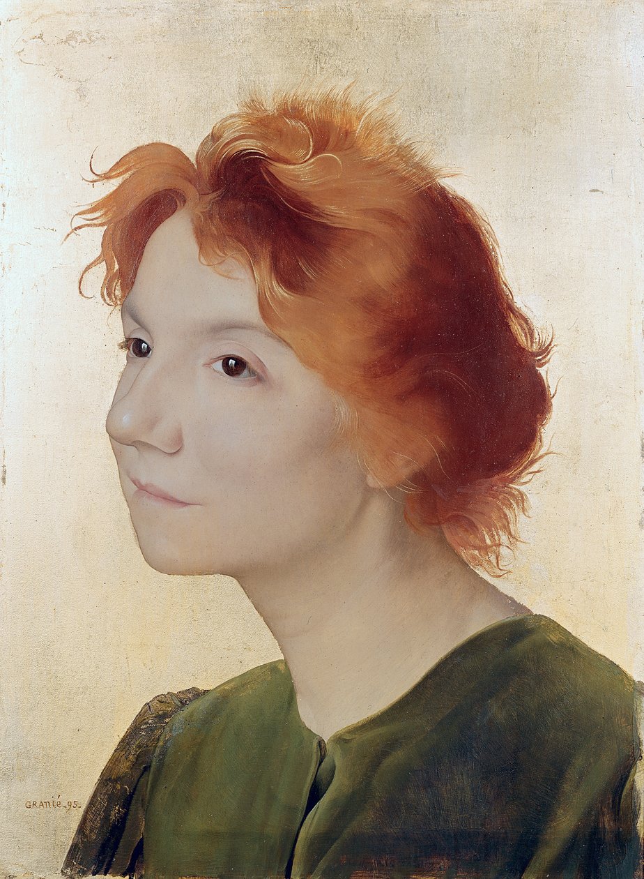 Yvette Guilbert (1867-1944) 1895 af Joseph Granie
