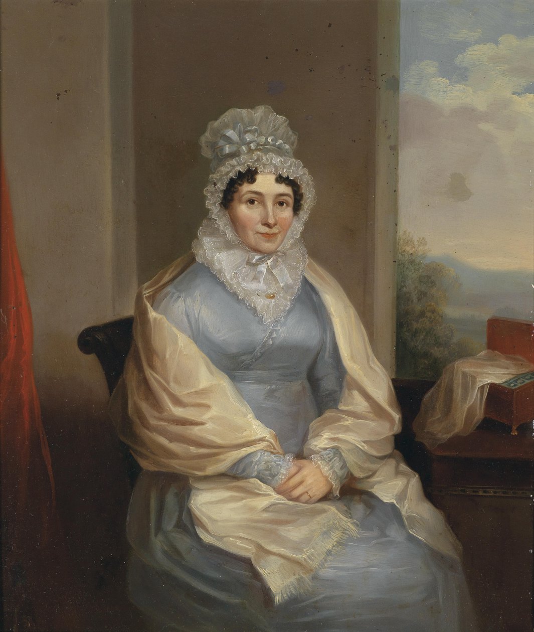 Portræt af en dame af Joseph Kreutzinger