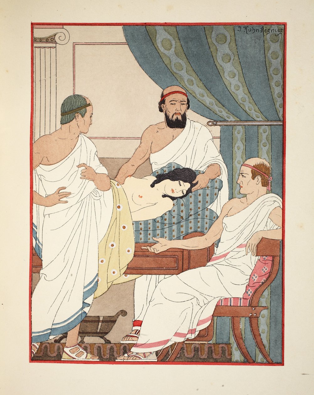Konsultation med andre læger, illustration fra 