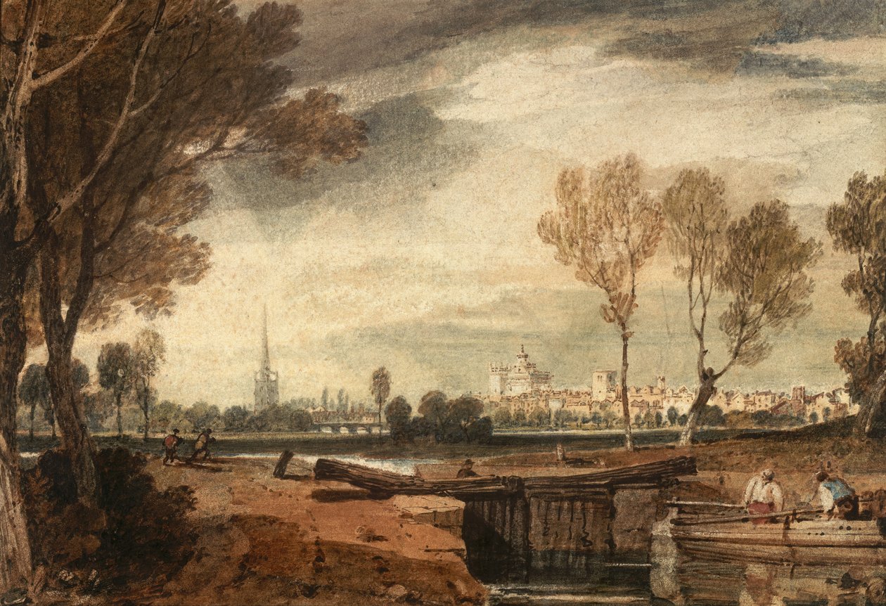 Abingdon, Oxfordshire, ca. 1805 af Joseph Mallord William Turner