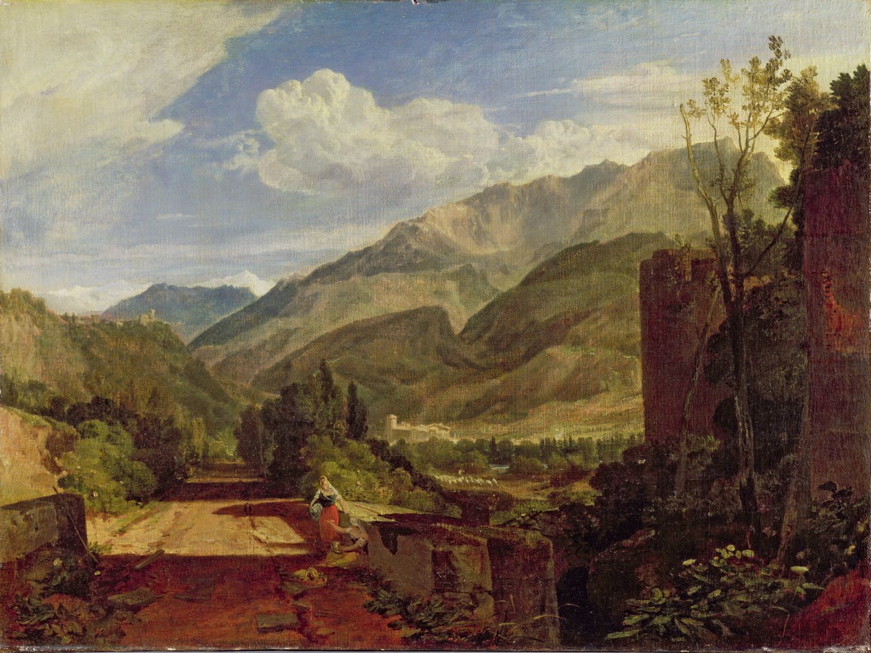 Chateau de St. Michael, Bonneville, Savoy, 1803 af Joseph Mallord William Turner