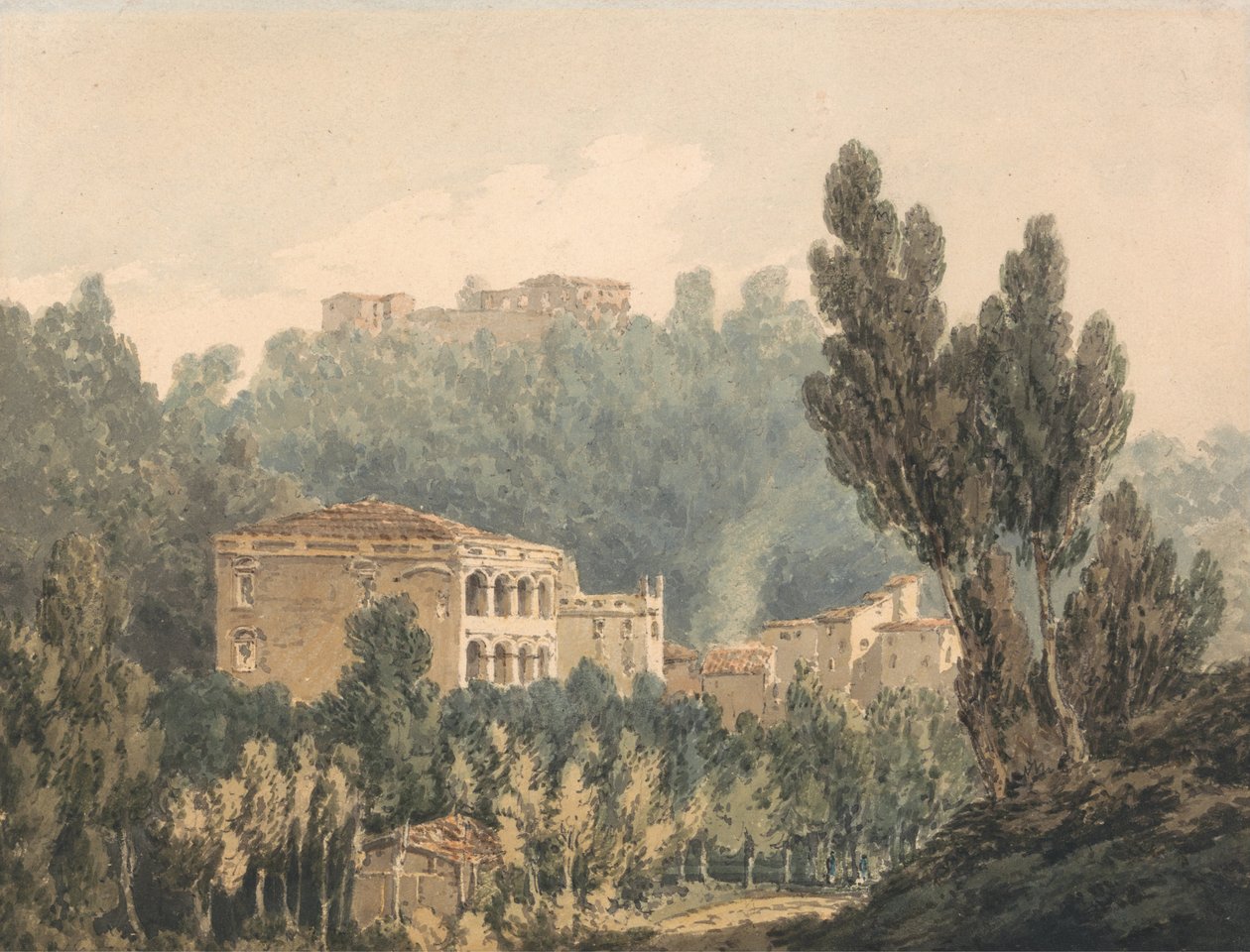 I dalen nær Vietri af Joseph Mallord William Turner