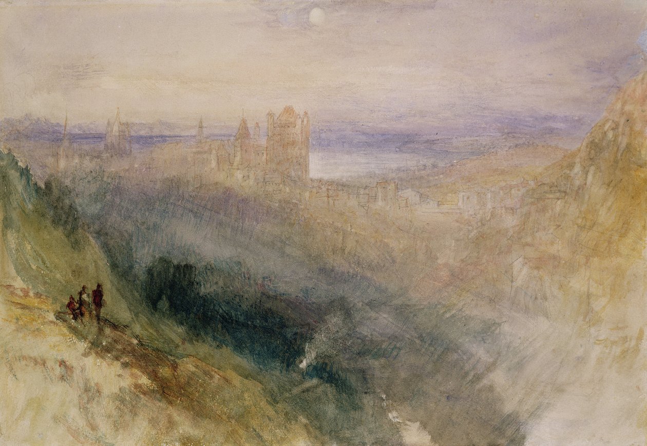 Lausanne, fra Le Signal af Joseph Mallord William Turner