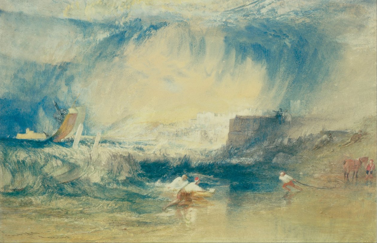 Lyme Regis, Dorsetshire, England af Joseph Mallord William Turner