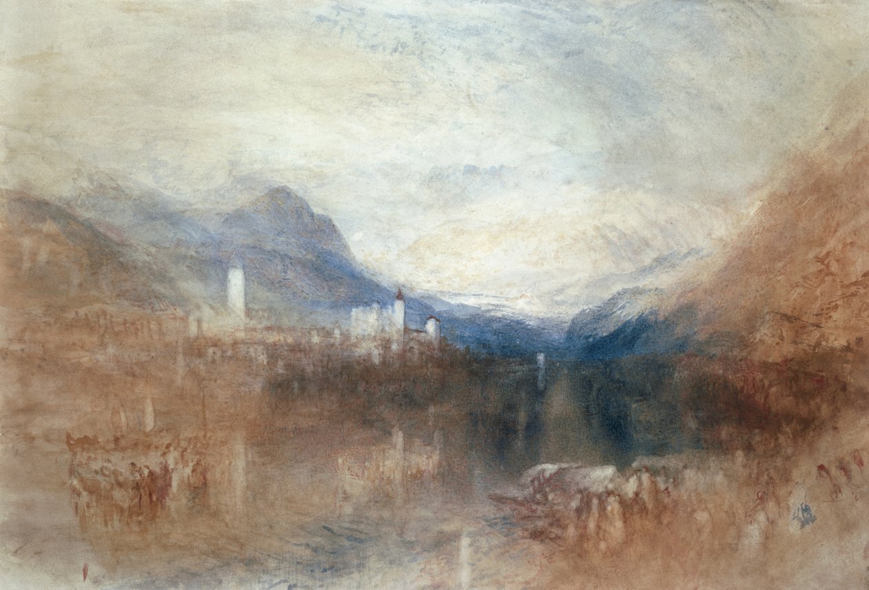 Pallanza, Lago Maggiore af Joseph Mallord William Turner