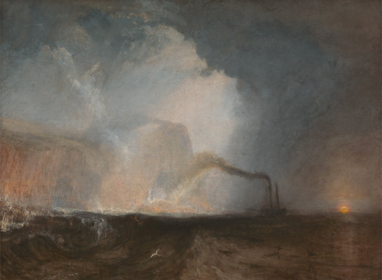 Staffa, Fingals Cave af Joseph Mallord William Turner