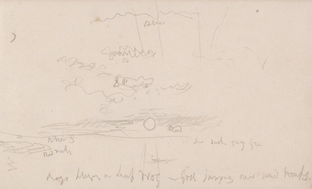 Kanalskitsebogen af Joseph Mallord William Turner