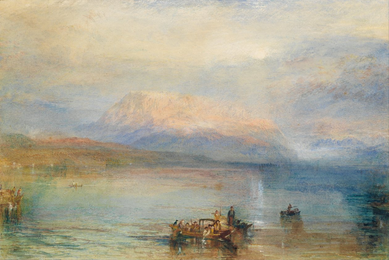 Den Røde Rigi af Joseph Mallord William Turner