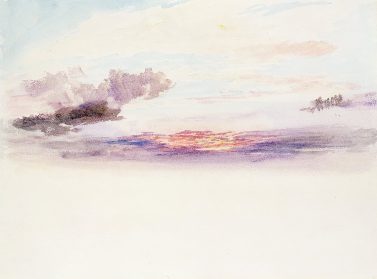 Himlen ved daggry af Joseph Mallord William Turner