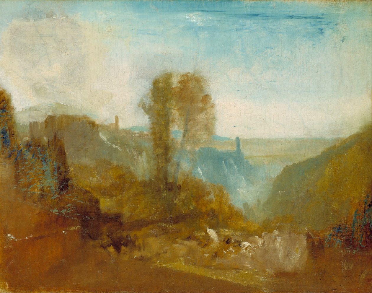 Tivoli, Cascatelle af Joseph Mallord William Turner